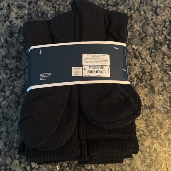 Club room men’s black crew socks 12 pair NWT 10-13 - Picture 4 of 4